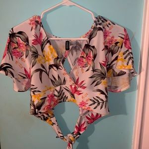 A cute floral shirt